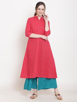 solid straight palazzo - 16645029 - Standard Image - 4