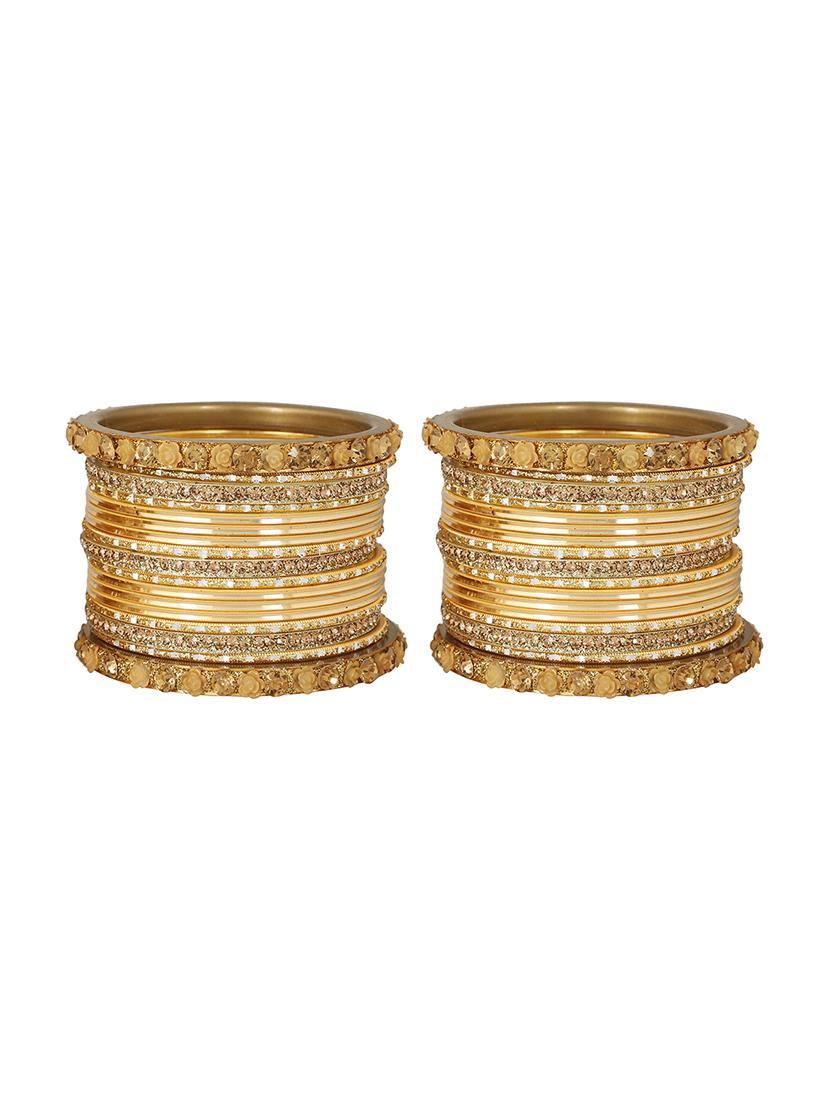 gold brass bangle - 16645041 - Zoom Image - 1