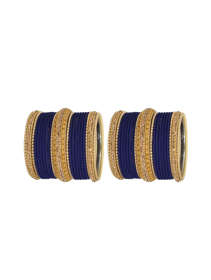blue brass bangle - 16645050 - Zoom Image - 1
