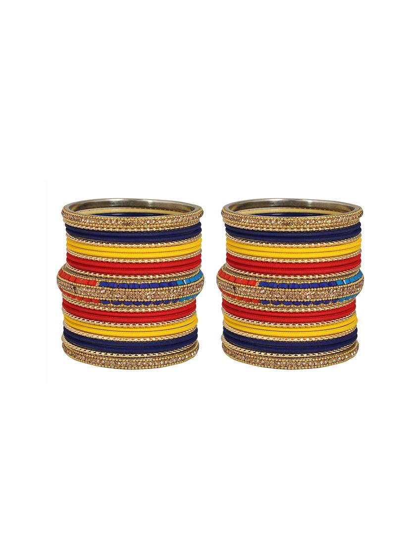 multi colored brass bangle - 16645052 - Zoom Image - 2