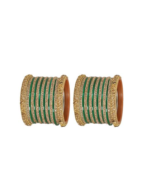 green brass bangle - 16645058 - Standard Image - 1
