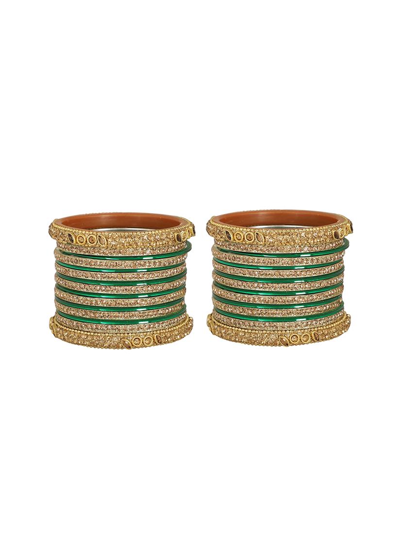 green brass bangle - 16645058 - Zoom Image - 2