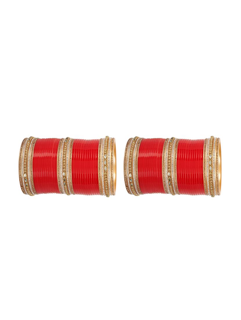 red plastic bangle - 16645068 - Zoom Image - 1