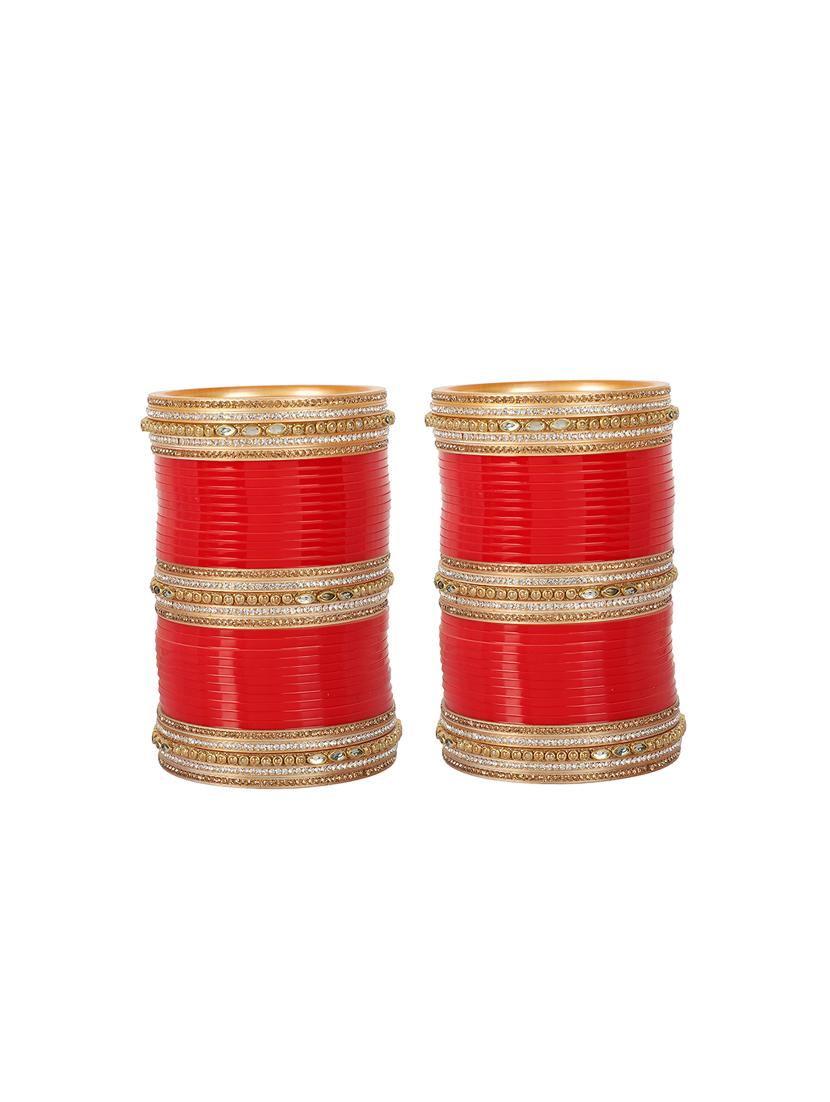 red plastic bangle - 16645068 - Zoom Image - 2
