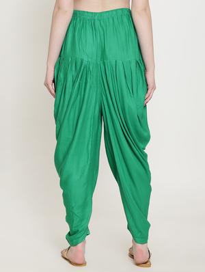 solid dhoti salwar - 16645070 - Standard Image - 3
