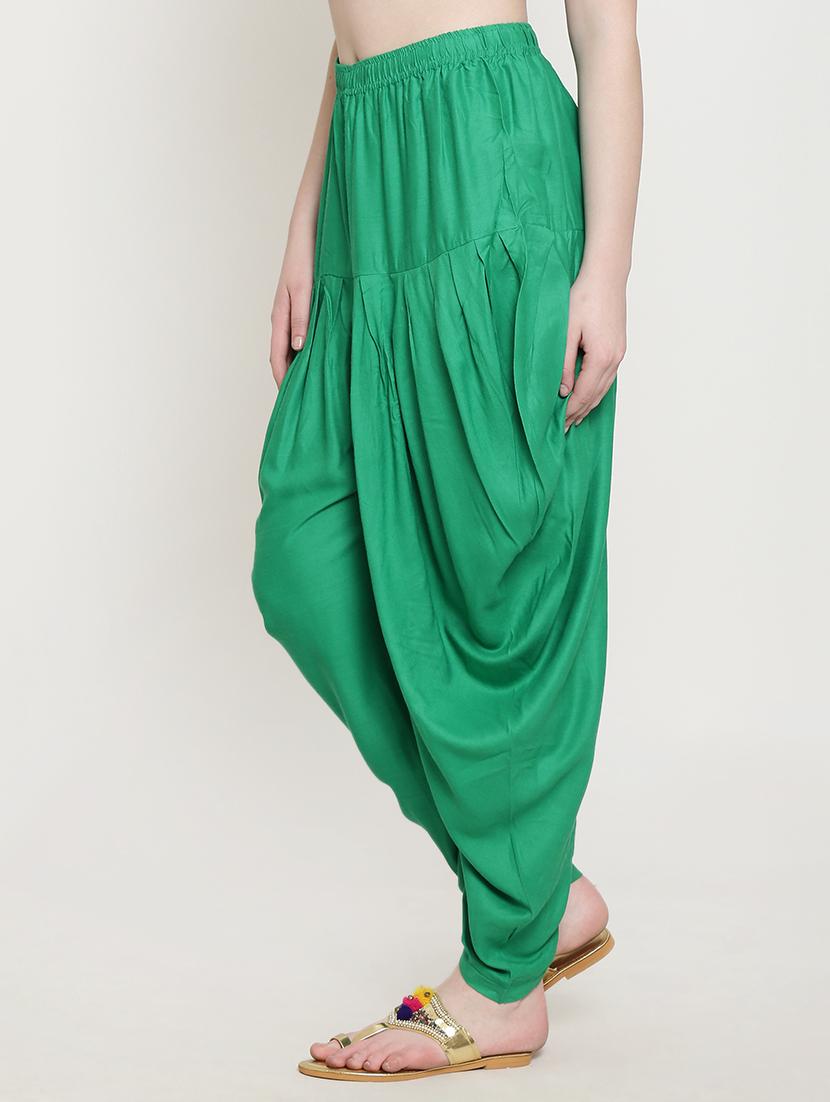 solid dhoti salwar - 16645070 - Zoom Image - 2
