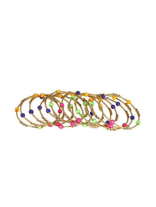 multi colored brass bangle - 16645079 - Standard Image - 1