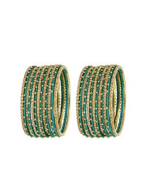 green brass bangle - 16645084 - Standard Image - 2