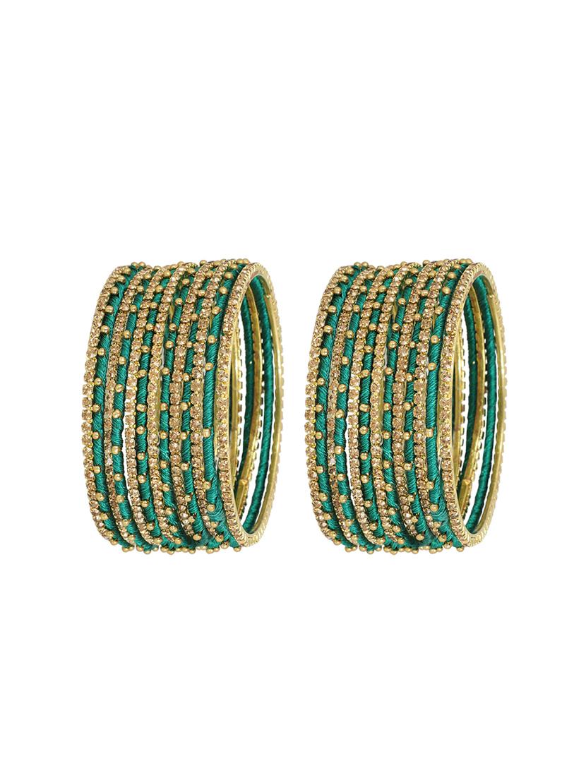 green brass bangle - 16645084 - Zoom Image - 2