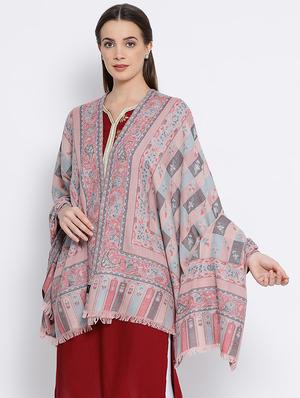 checkered wool shawl - 16645169 - Standard Image - 2