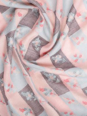 checkered wool shawl - 16645169 - Standard Image - 4