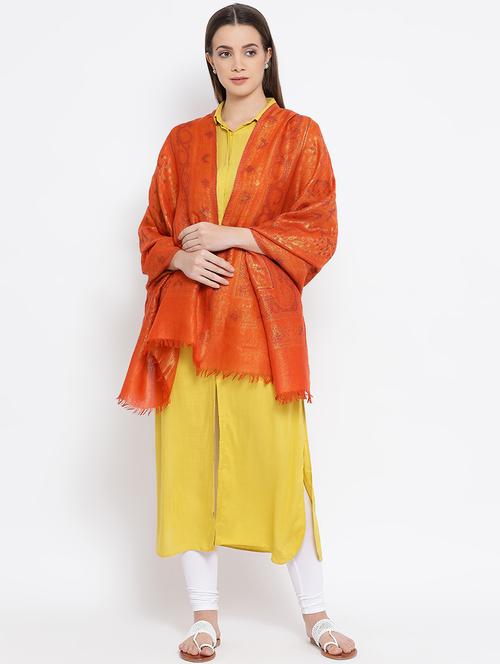 solid wool stole - 16645191 - Standard Image - 1