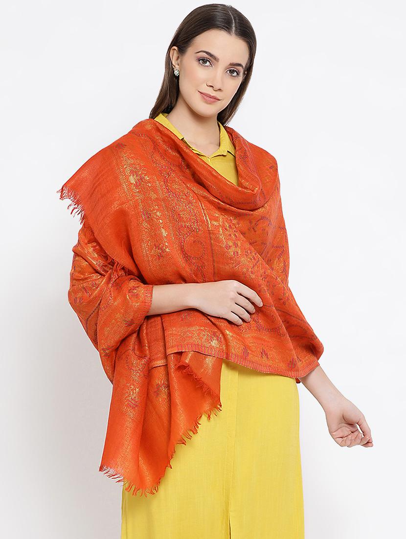 solid wool stole - 16645191 - Zoom Image - 2