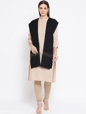 solid wool stole - 16645207 - Standard Image - 2