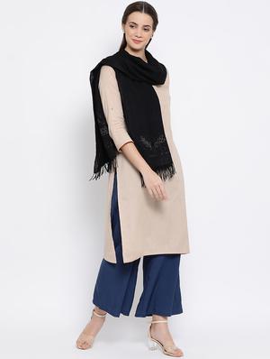 solid wool stole - 16645214 - Standard Image - 2