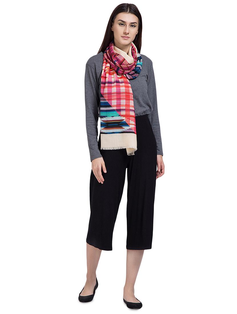 abstract wool stole - 16645232 - Zoom Image - 1