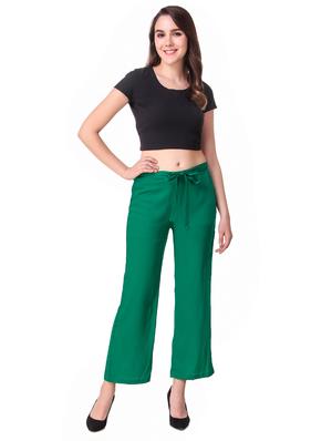 tie up waist straight palazzo - 16645313 - Standard Image - 4