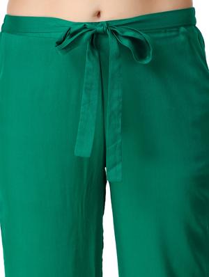 tie up waist straight palazzo - 16645313 - Standard Image - 5