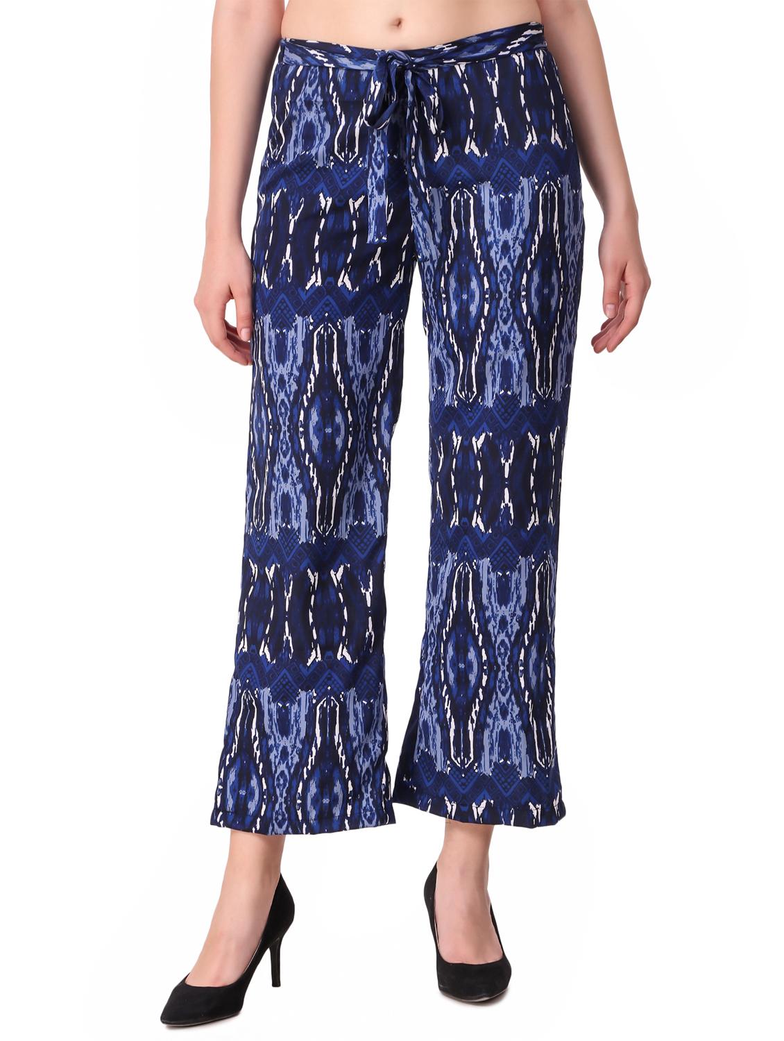 tie up waist straight palazzo - 16645315 - Zoom Image - 1