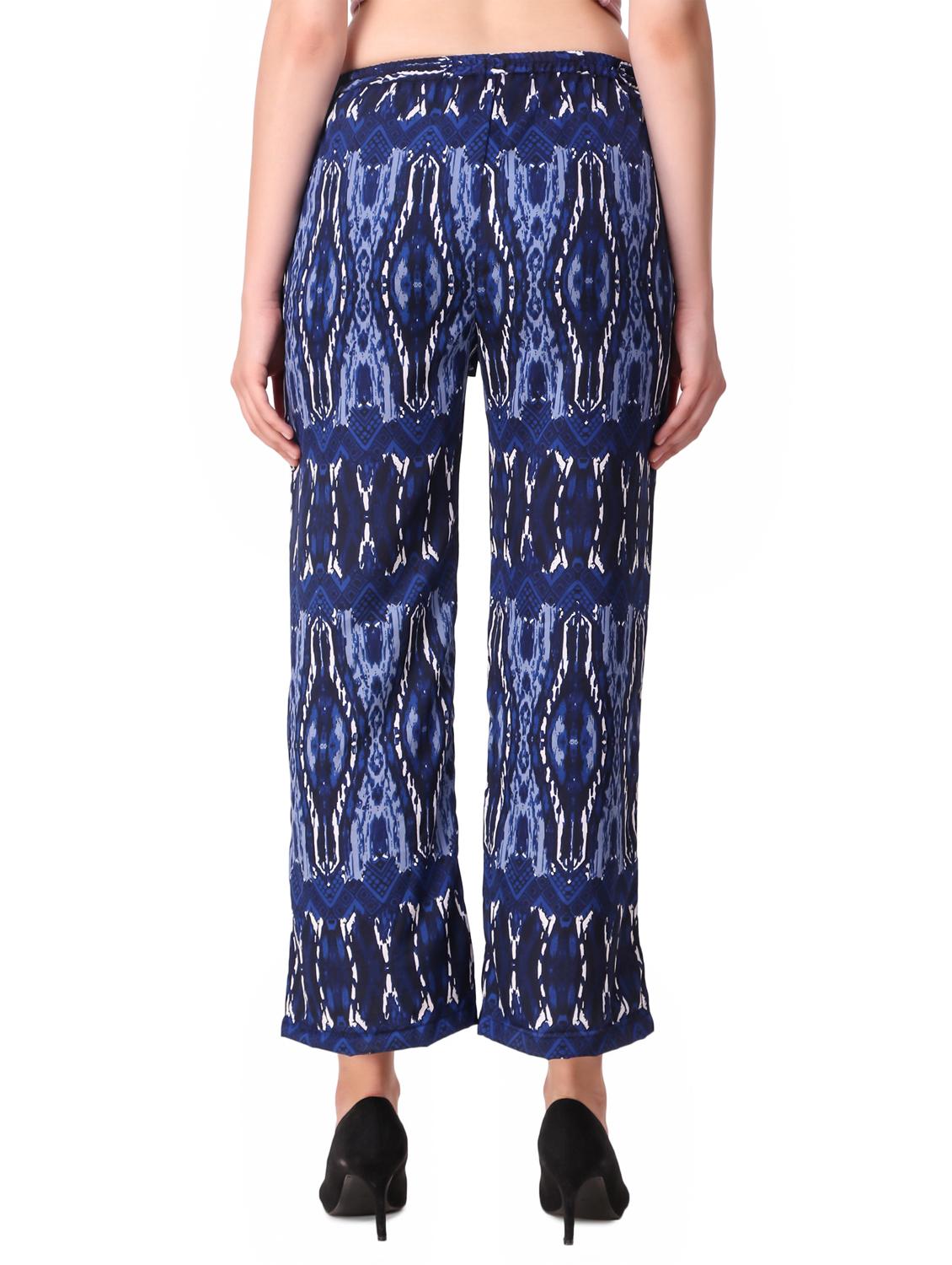tie up waist straight palazzo - 16645315 - Zoom Image - 3