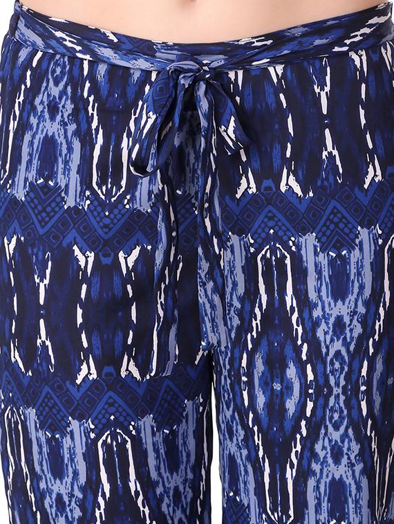 tie up waist straight palazzo - 16645315 - Zoom Image - 5