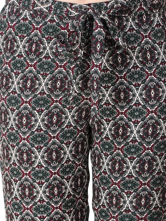 tie up waist straight palazzo - 16645316 - Zoom Image - 5