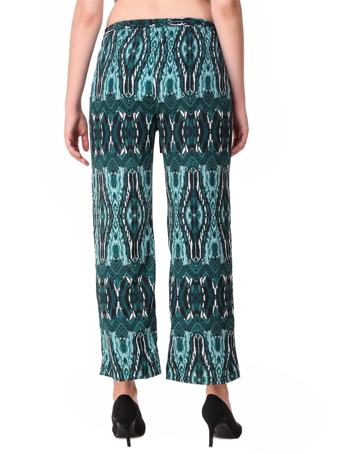 tie up waist straight palazzo - 16645317 - Zoom Image - 3