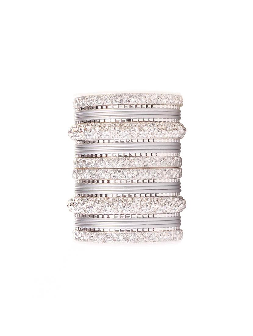 silver metal bangles - 16645407 - Zoom Image - 1