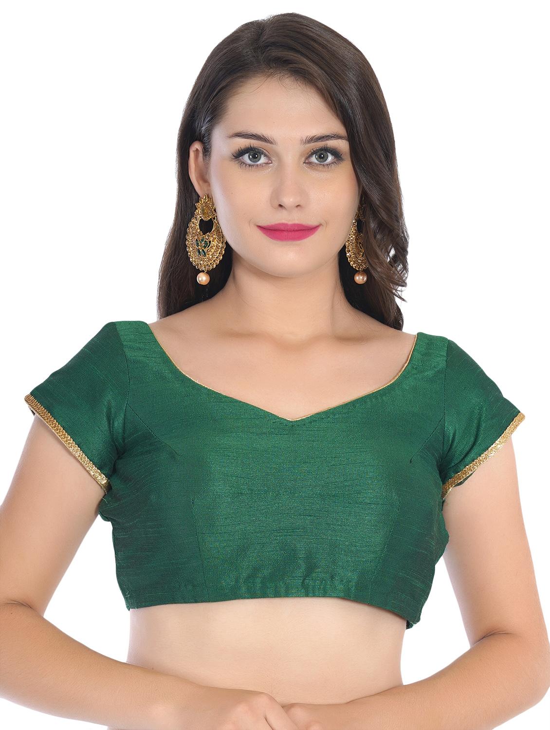 sweet heart solid blouse - 16645491 - Zoom Image - 1