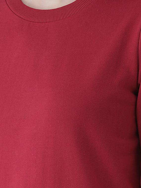 frill detail solid sweatshirt - 16645814 - Zoom Image - 5