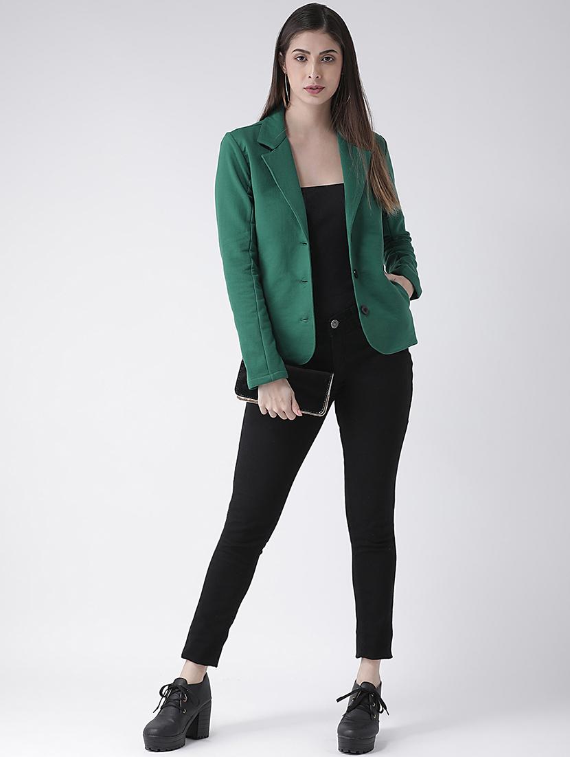 lapel neck pocket slit jacket - 16645819 - Zoom Image - 1