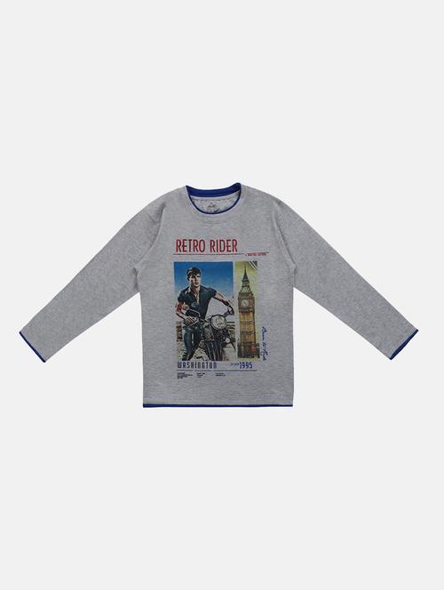 crew neck long sleeved t-shirt - 16646164 - Standard Image - 1