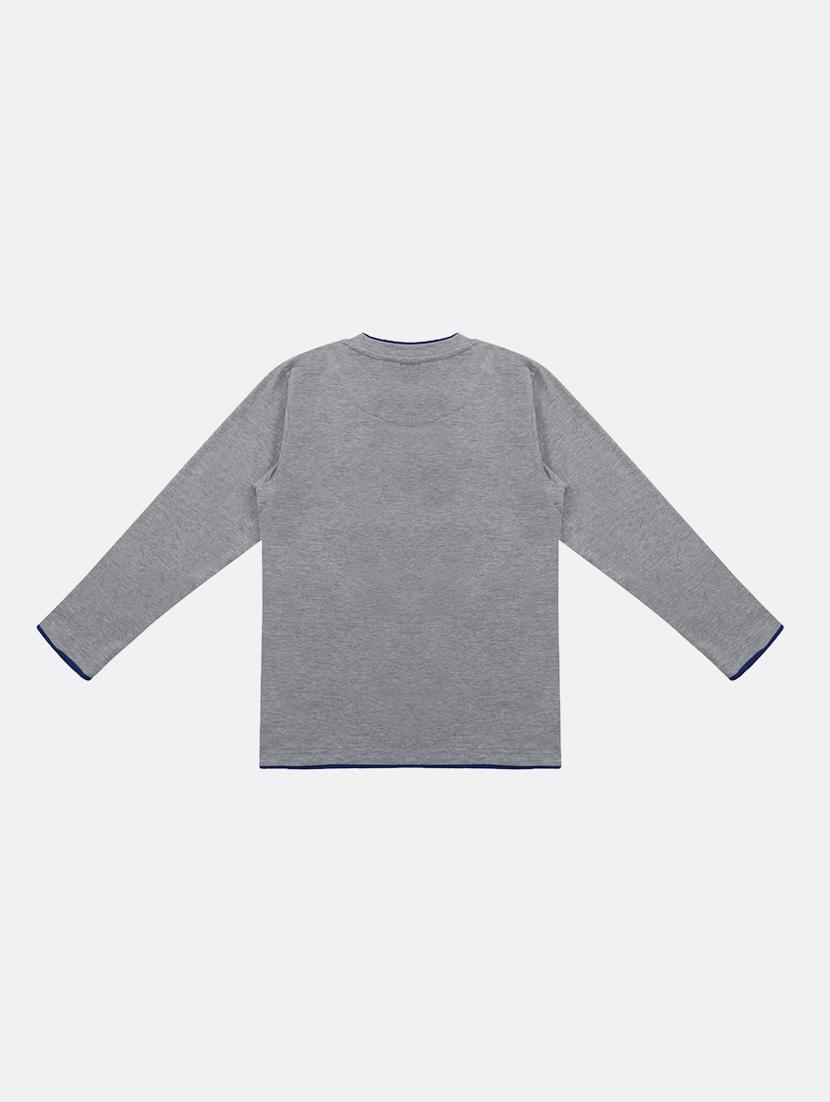 crew neck long sleeved t-shirt - 16646164 - Zoom Image - 2