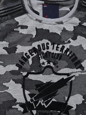 crew neck long sleeved t-shirt - 16646168 - Standard Image - 3