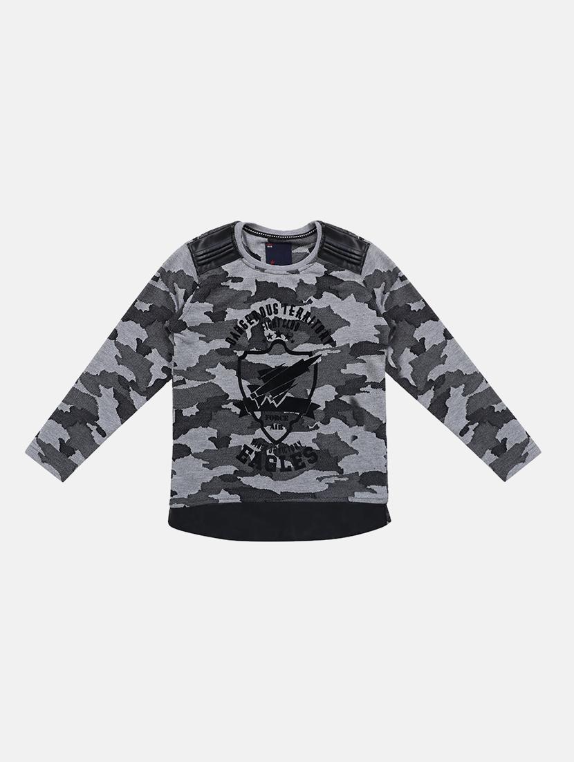 crew neck long sleeved t-shirt - 16646168 - Zoom Image - 1