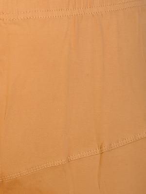 beige solid churidar - 16646230 - Standard Image - 5