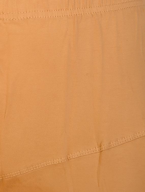 beige solid churidar - 16646230 - Zoom Image - 5