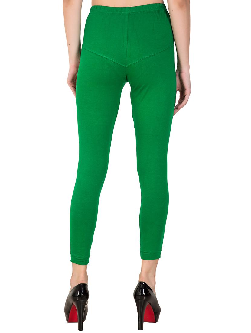 green solid churidar - 16646232 - Zoom Image - 3