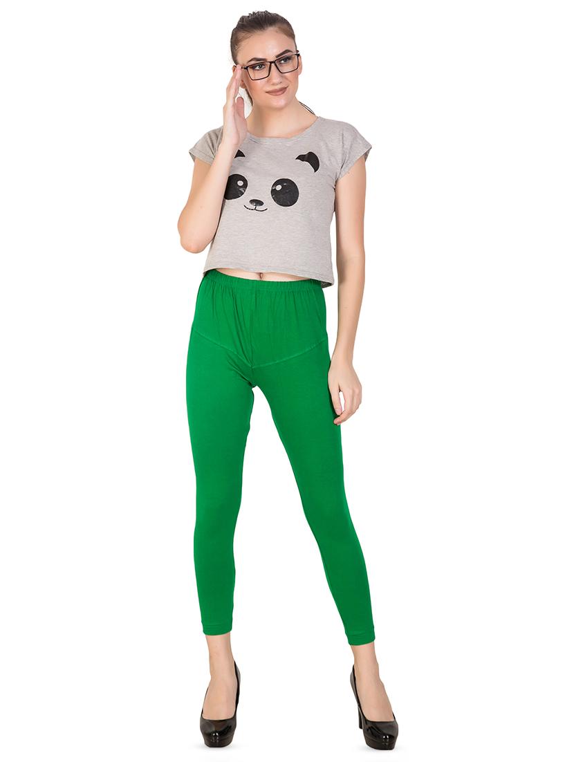 green solid churidar - 16646232 - Zoom Image - 4