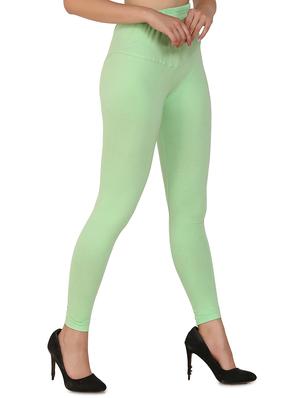 green solid churidar - 16646234 - Standard Image - 2