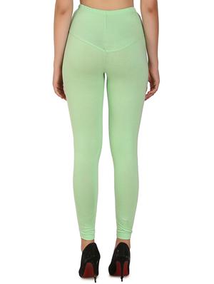 green solid churidar - 16646234 - Standard Image - 3
