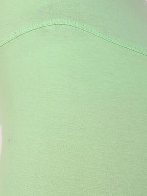 green solid churidar - 16646234 - Standard Image - 5
