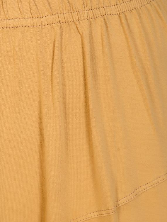 beige solid churidar - 16646239 - Zoom Image - 5