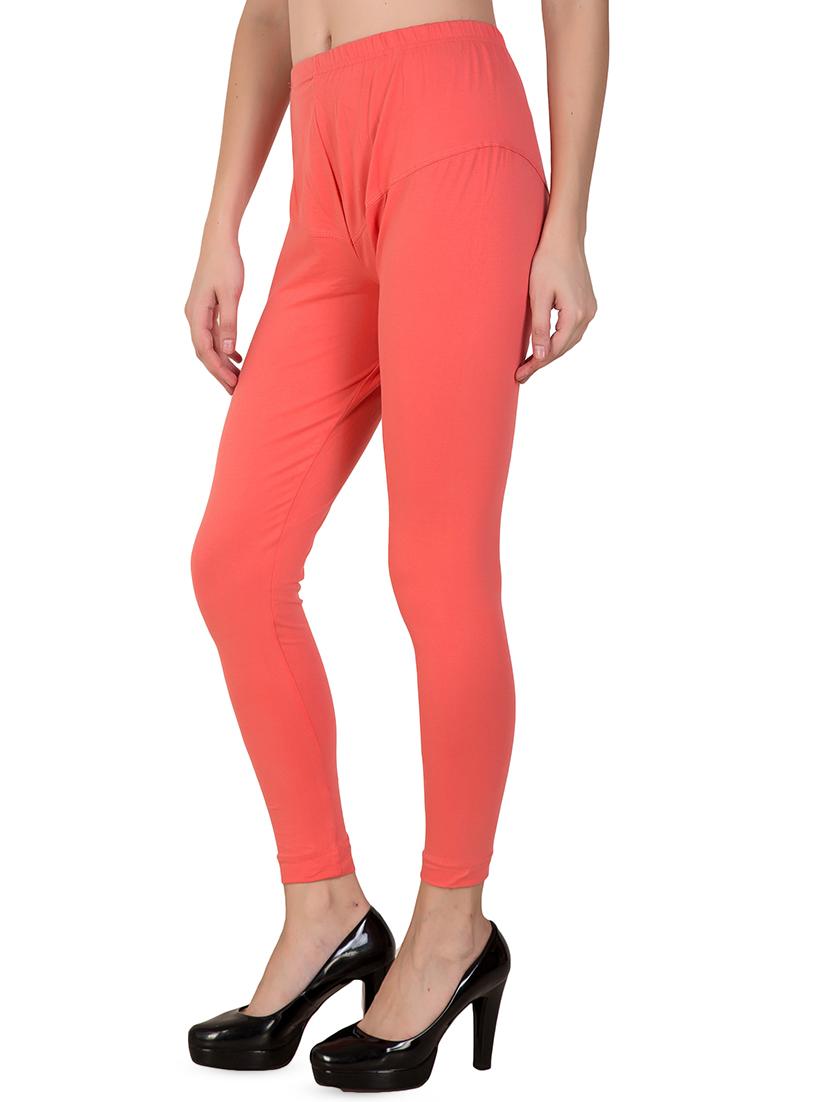 pink solid churidar - 16646242 - Zoom Image - 2