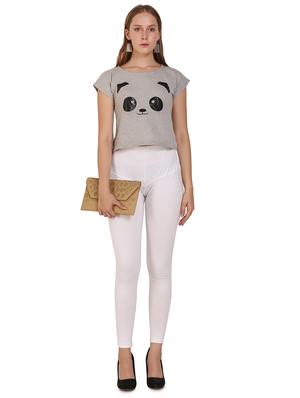 white solid churidar - 16646246 - Standard Image - 4