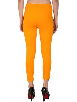 yellow solid churidar - 16646247 - Standard Image - 3