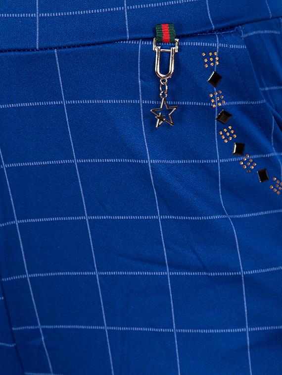 high rise embellished straight trouser - 16646442 - Zoom Image - 5