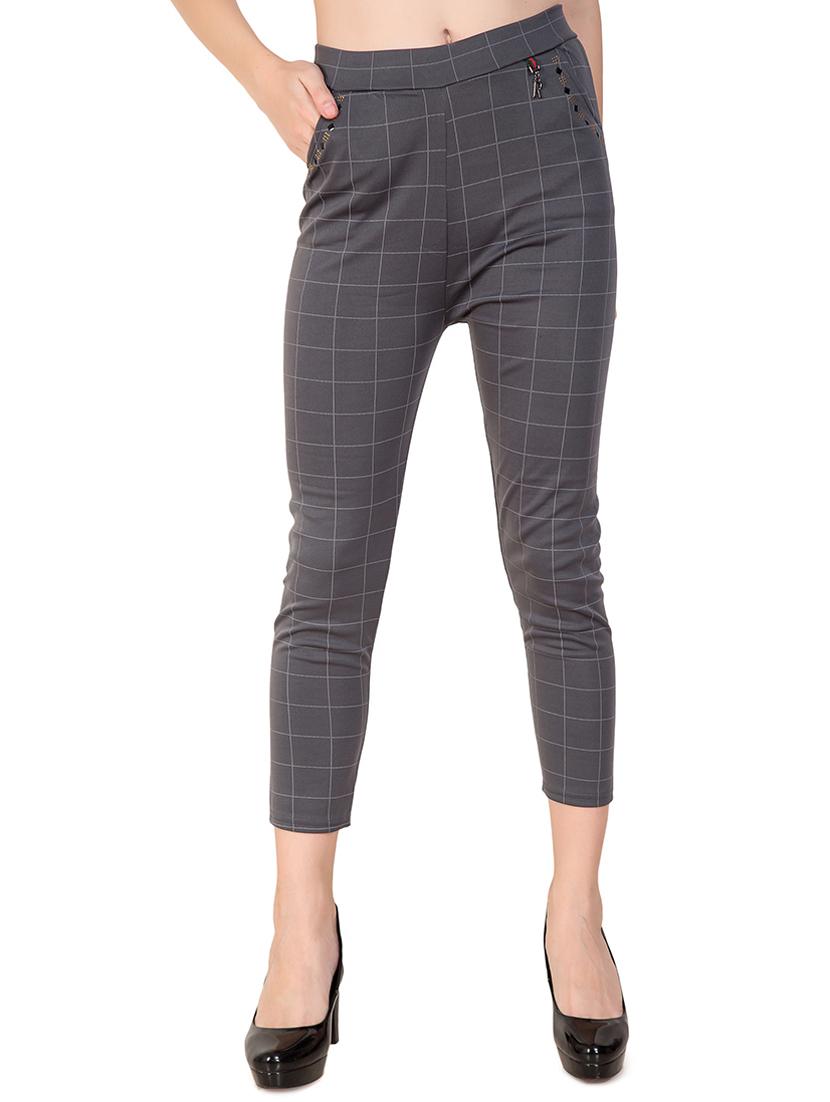 high rise embellished straight trouser - 16646443 - Zoom Image - 1