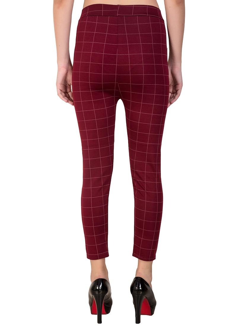 high rise embellished straight trouser - 16646444 - Zoom Image - 3