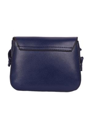 blue leatherette (pu) regular sling bag - 16646771 - Standard Image - 2